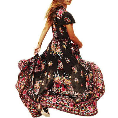 Elsa Floral Maxi Dress