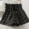 Corset Checkered Shorts (4 Colors)
