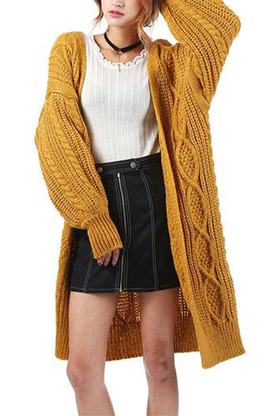 Chunky Knit Hippie Cardigan (2 Colors)