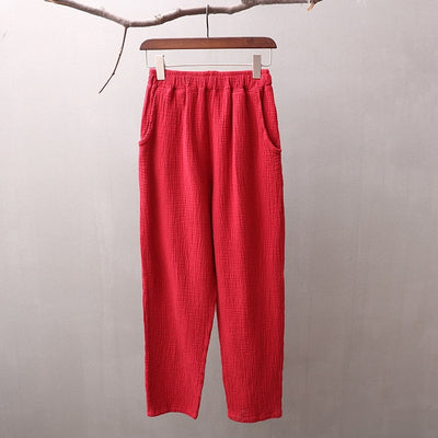 Casual Cotton and Linen Pants (8 Colors)